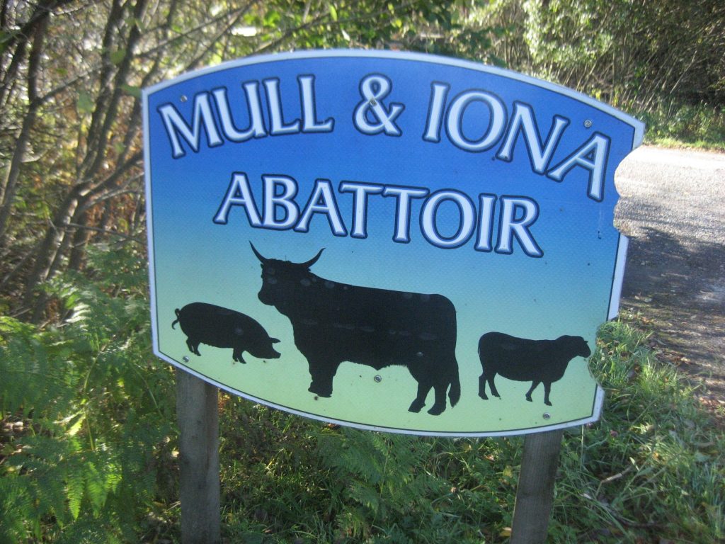 CRGP mull and iona abattoir